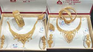 bridal gold jewellery set
