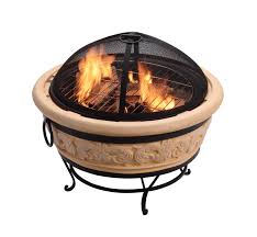 Check spelling or type a new query. Peaktop 27 Outdoor Round Wood Burning Terracotta Fire Pit Walmart Com Walmart Com