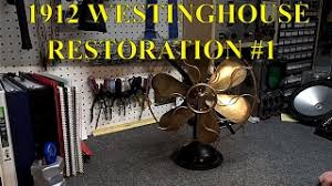 cool 1912 westinghouse fan disembly