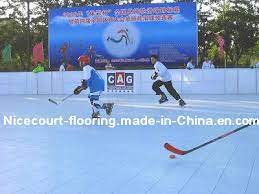 china inline hockey court tiles and