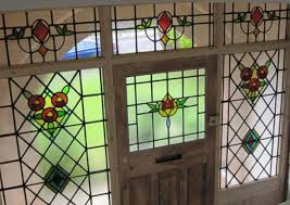 Antique Stained Glass Windows And Furniture