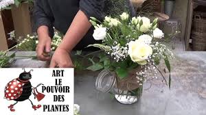 Comment faire une boutonnière avec des fleurs 6 idées de. Chaine De Jardinage Comment Faire Un Centre De Table Champetre Art Floral Et Compositions Florales By