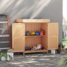 Outdoor Garden Storage Shed Tool Wooden