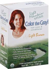 Fry S Food Stores Light Mountain Light Brown Color The Gray Hair Color Conditioner 1 Ct
