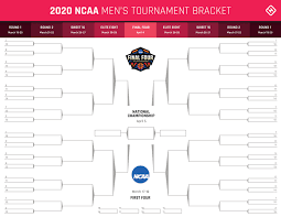 Nba playoffs brackets are another great way to add excitement and the nba playoff bracket template or nba playoff tree which you can print below is going to be far smaller than the ncaab bracket, and far. Printable Ncaa Bracket Free Blank Downloadable 2020 March Madness Bracket Sporting News