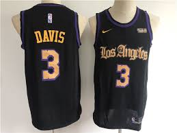 Denotes the lakers current standing in terms of the luxury tax threshold. Los Angeles Lakers 3 Anthony Davis 2019 20 Black City Creative Swingman Jersey