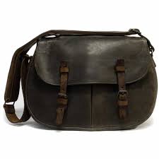 leather messenger bag rugged style