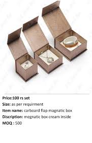 magnetic flap jewelry box