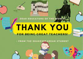 Happy Teacher Appreciation Week! – The ...