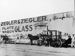 history thad ziegler glass