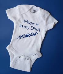 Music Is In My Dna Musician Baby Music Baby Clothes Gender Neutral Baby Clothes Music Teacher Baby Hip Hop Baby Band Baby Clothes