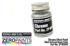 Zero Paints Chrome Paint 30ml Zero