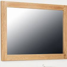 Medium Sized Oak Wall Mirror Teramo