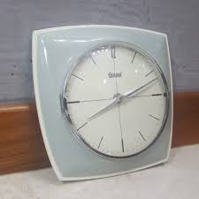 Vintage Garant Ceramic Wall Clock