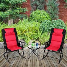 3 Pcs Garden Furniture Bistro Set