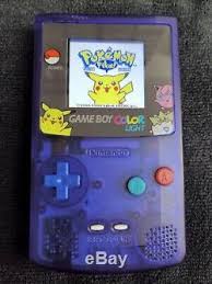 Nintendo Game Boy Color Light Pokemon Bennvenn Freckleshack Lcd