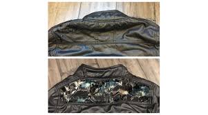 how to fix leather jacket ling