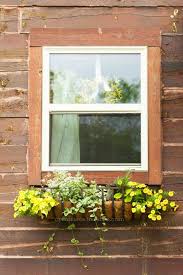 Rustic Window Flower Box Creative