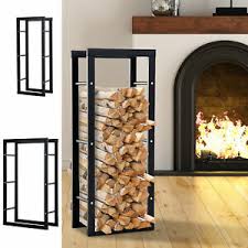 fireplace log holders for