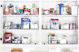 small kitchen organization pantry