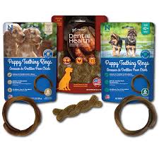 These are simply teething rings for puppies. N Bone Puppy Teething Rings Get Naked Dental Health Pet Age
