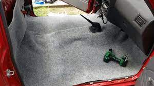 how to install unmolded carpet with