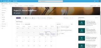 modern calendar to a sharepoint page