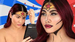 wonder woman makeup tutorial short