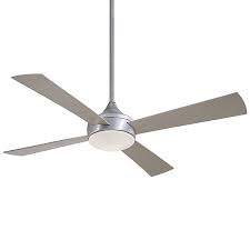 The 54 minka aire java indoor/outdoor ceiling fan includes a 6 downrod and a handheld remote control. Aluma Wet Outdoor Ceiling Fan By Minka Aire Fans At Lumens Com