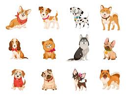 funny dogs cute cartoon puppies