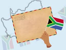 how to send a letter to south africa