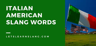 100 italian american slang words