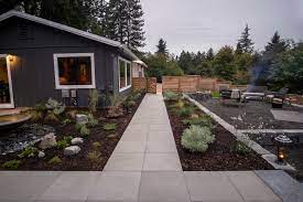 sloped front yard landscaping
