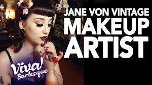 jane von vine makeup artist and
