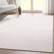 flat weave plain solid modern area rug