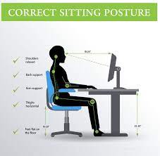 correct sitting posture body care