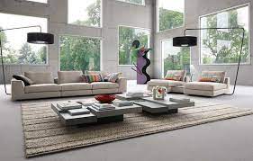 style villa interior living room