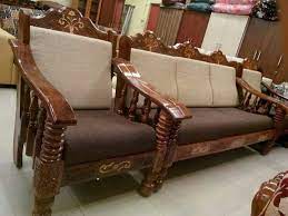 5 seater teakwood handcrafted sofa