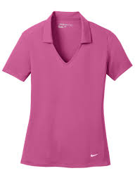 Nike Golf Ladies Dri Fit Vertical Mesh Polo