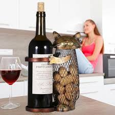 Wine Bottle Holder Cat Wine Bottle