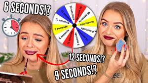 makeup roulette time pressure