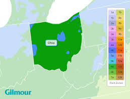 Ohio Planting Zones Growing Zone Map