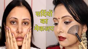 easy step winters makeup tutorial for