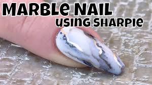 how to do marble nails for all skill
