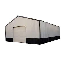 Wood Pole Barn Garage Kit