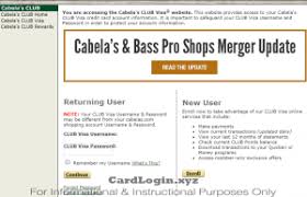 Up to 25% off optics. Cabela S Club Visa Credit Card Login Guide How To Apply