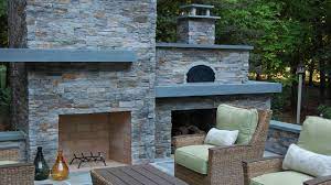 Outdoor Fireplace Pizza Oven Modern