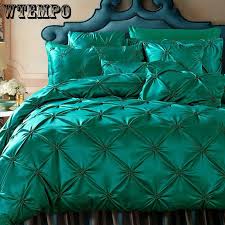 ice silk 4pcs bedclothes bed linen