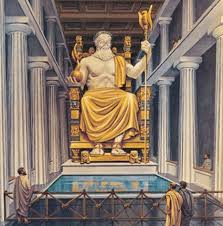 Image result for the statue of zeus at olympia