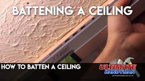 how to batten a ceiling you